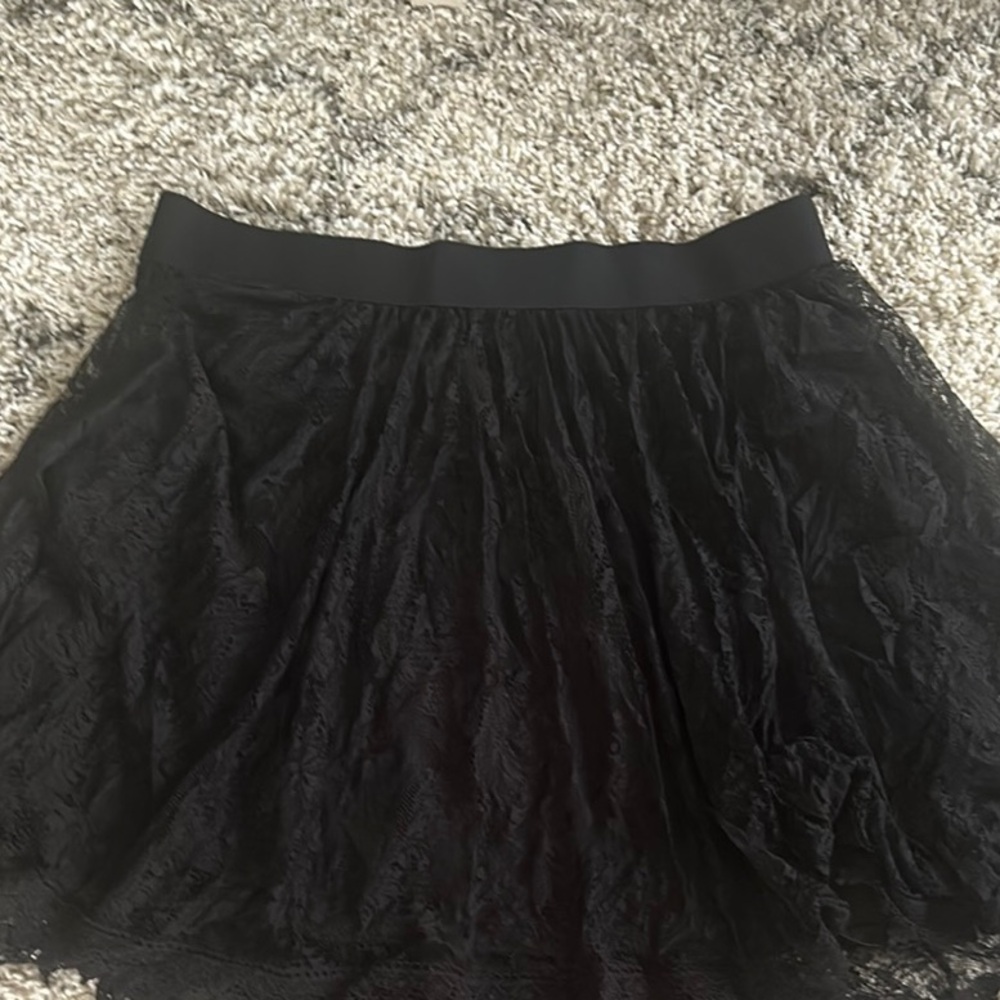 Torrid Black Skater Skirt